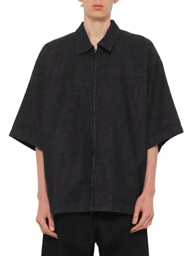 Fear of God Essentials Full Zip Work Shirt | Thumbnail 1 Fear of God Essentials Full Zip Work Shirt | Thumbnail 1