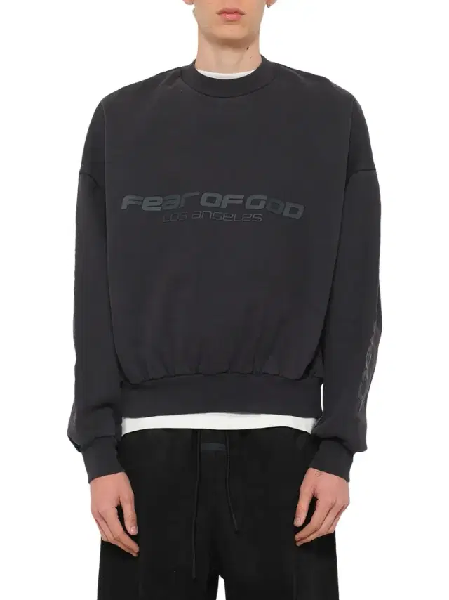 Fear of God Essentials Cropped Relaxed Sweatshirt
