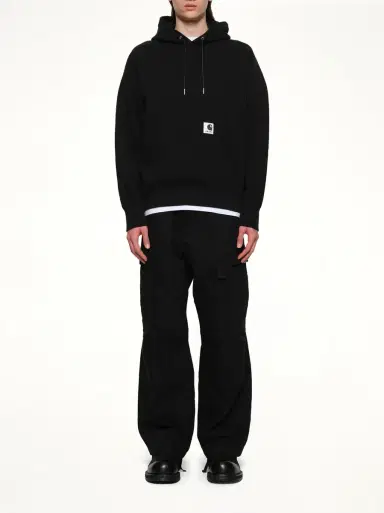 Sacai Carhartt Wip Cotton Jersey Hoodie | Thumbnail 7 Sacai Carhartt Wip Cotton Jersey Hoodie | Thumbnail 7