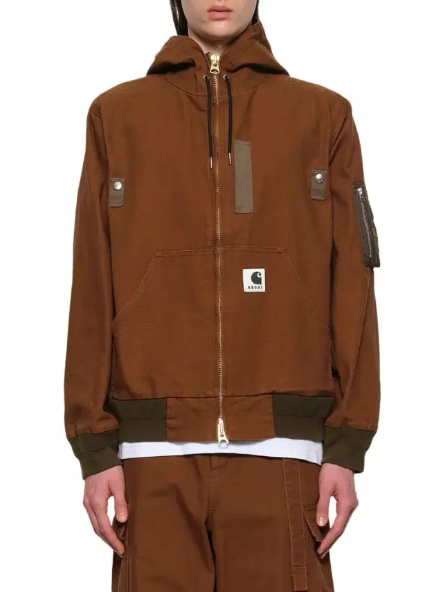 Sacai Carhartt Wip Washed Duck Hooded Blouson