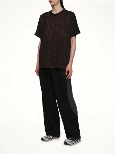 Song for the Mute Bleaching Effect T-shirt in Black/wild Brown Black | Thumbnail 4 Song for the Mute Bleaching Effect T-shirt in Black/wild Brown Black | Thumbnail 4