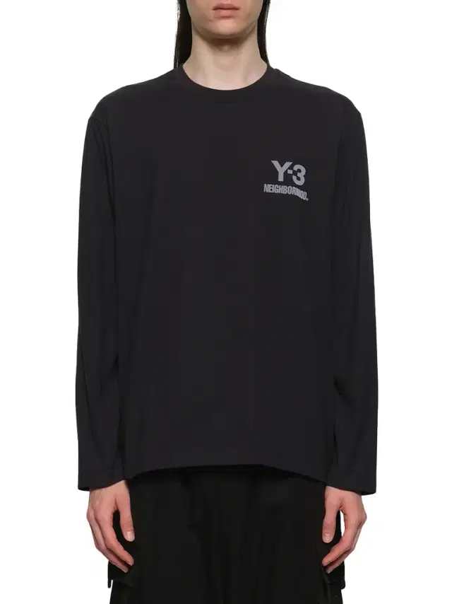 Y-3 Y-3 X Nbhd Logo Ls T-shirt