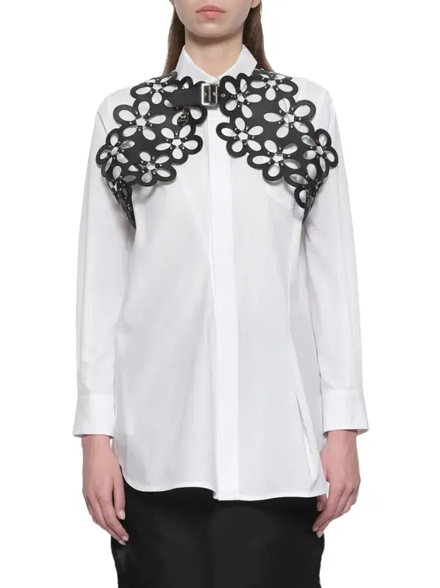 NOIR KEI NINOMIYA Petal Leather Vest