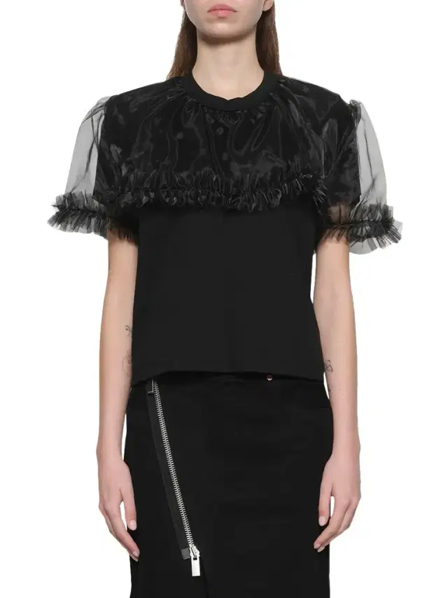 NOIR KEI NINOMIYA Tulle T-shirt