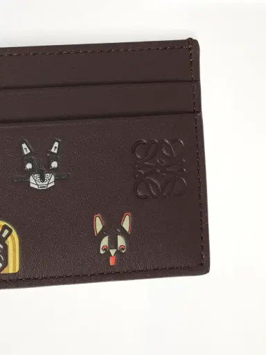 Loewe Plain Cardholder Allover Cats | Thumbnail 2 Loewe Plain Cardholder Allover Cats | Thumbnail 2