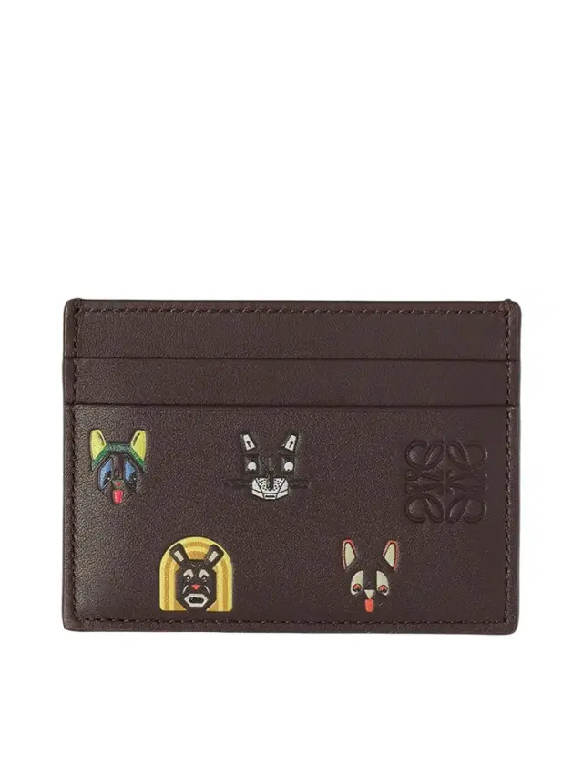 Loewe Plain Cardholder Allover Cats