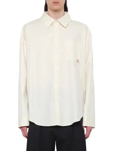 Loewe Anagram Embroidered Shirt | Thumbnail 1 Loewe Anagram Embroidered Shirt | Thumbnail 1