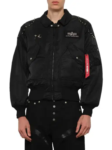 THUG CLUB TC x Alpha Industries Bomber Jacket (Spike Ver) | Thumbnail 1 THUG CLUB TC x Alpha Industries Bomber Jacket (Spike Ver) | Thumbnail 1