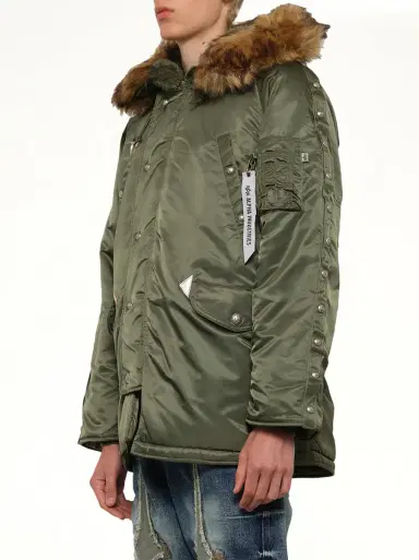 THUG CLUB TC x Alpha Industries N-3b Parka | Thumbnail 2 THUG CLUB TC x Alpha Industries N-3b Parka | Thumbnail 2