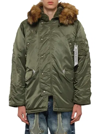 THUG CLUB TC x Alpha Industries N-3b Parka | Thumbnail 1 THUG CLUB TC x Alpha Industries N-3b Parka | Thumbnail 1