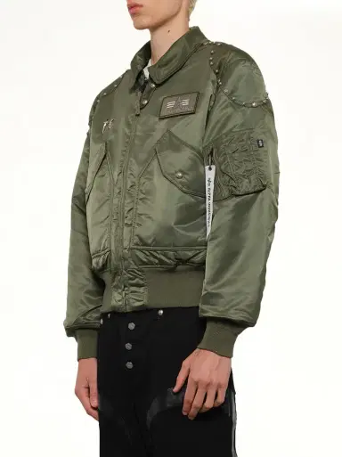 THUG CLUB TC x Alpha Industries Bomber Jacket (Rivet Ver) | Thumbnail 2 THUG CLUB TC x Alpha Industries Bomber Jacket (Rivet Ver) | Thumbnail 2