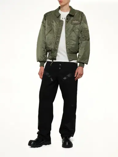 THUG CLUB TC x Alpha Industries Bomber Jacket (Rivet Ver) | Thumbnail 4 THUG CLUB TC x Alpha Industries Bomber Jacket (Rivet Ver) | Thumbnail 4