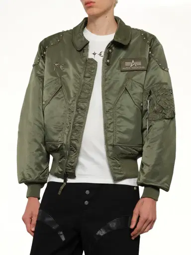 THUG CLUB TC x Alpha Industries Bomber Jacket (Rivet Ver) | Thumbnail 6 THUG CLUB TC x Alpha Industries Bomber Jacket (Rivet Ver) | Thumbnail 6