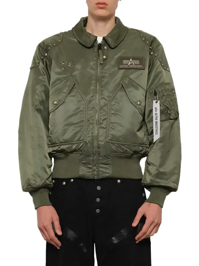 THUG CLUB TC x Alpha Industries Bomber Jacket (Rivet Ver)