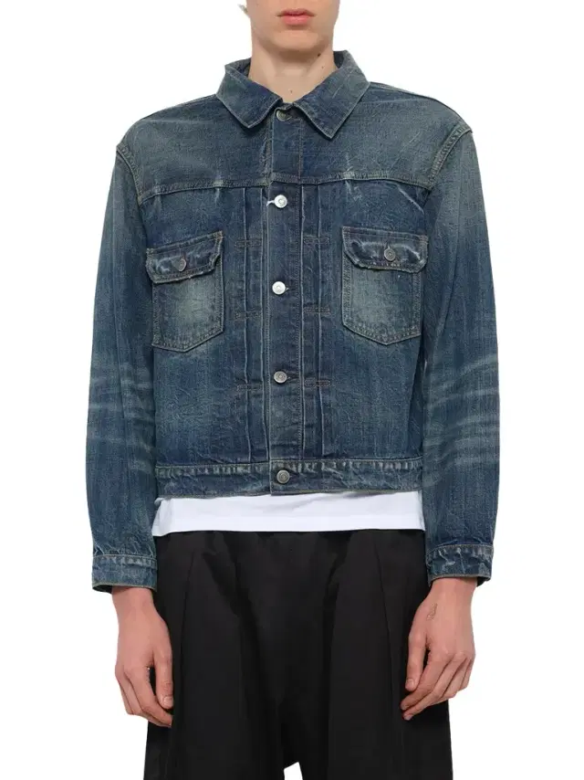 Maison Margiela Denim Jacket in Blue Wash