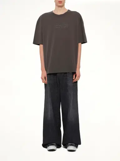 Maison Margiela Maison Margiela Logo T-shirt in Mink Grey | Thumbnail 7 Maison Margiela Maison Margiela Logo T-shirt in Mink Grey | Thumbnail 7