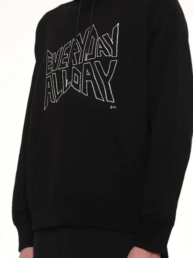 Sacai Geoff Sacai Print Hoodie | Thumbnail 6