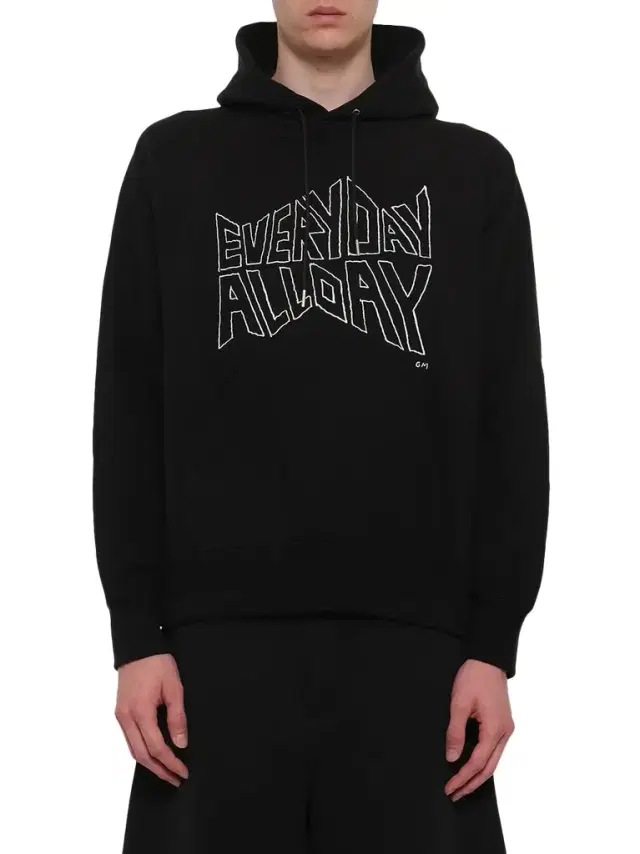 Sacai Geoff Sacai Print Hoodie