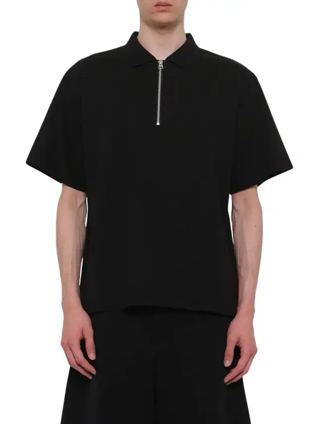 Sacai Cotton Jersey Polo