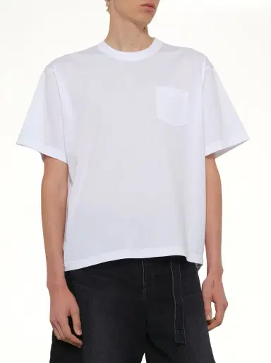 Sacai Cotton Jersey T-shirt | Thumbnail 6 Sacai Cotton Jersey T-shirt | Thumbnail 6