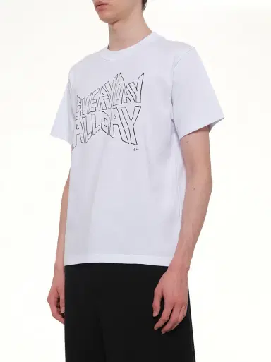 Sacai Geoff Sacai Print T-shirt | Thumbnail 2