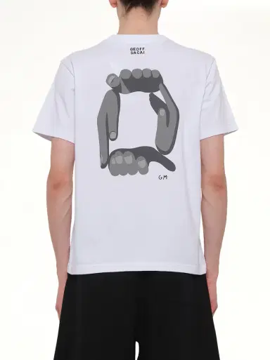 Sacai Geoff Sacai Print T-shirt | Thumbnail 5