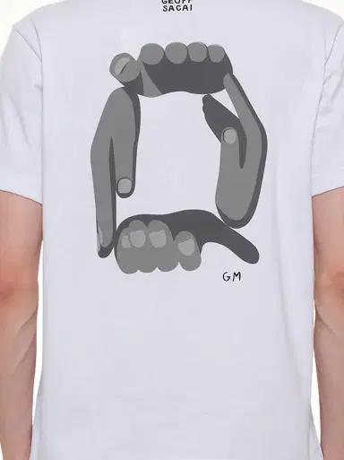 Sacai Geoff Sacai Print T-shirt | Thumbnail 6