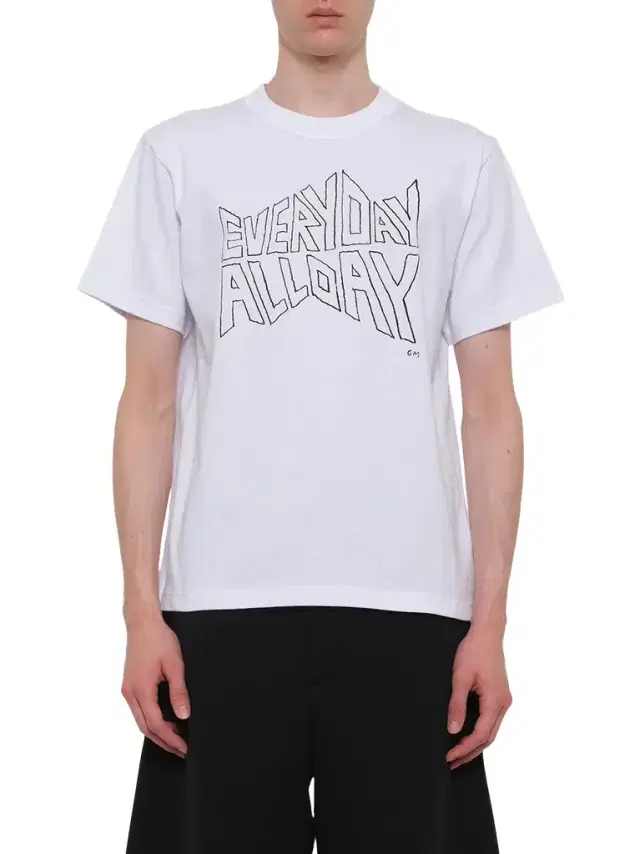 Geoff Sacai Print T-shirt