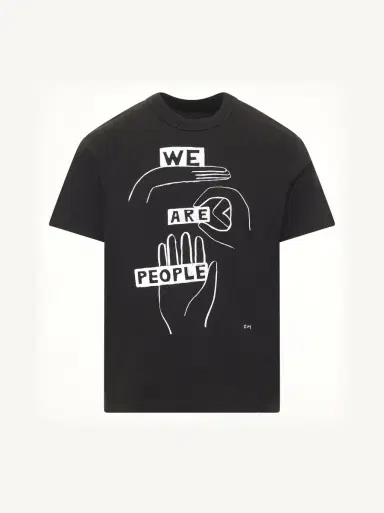 Sacai Geoff "We Are People" T-shirt | Thumbnail 3 Sacai Geoff "We Are People" T-shirt | Thumbnail 3