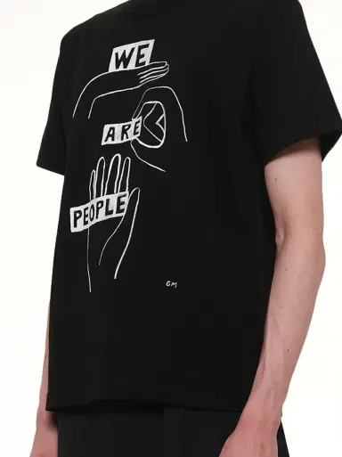 Sacai Geoff "We Are People" T-shirt | Thumbnail 6 Sacai Geoff "We Are People" T-shirt | Thumbnail 6