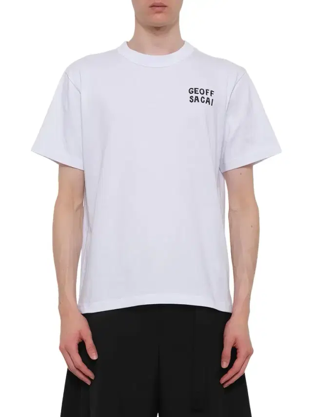 Sacai Geoff Sacai Embroidery T-shirt