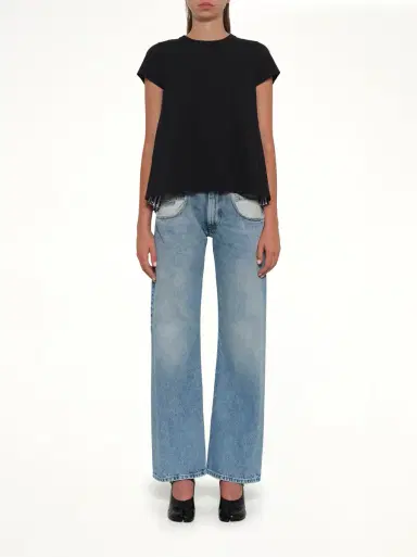 Sacai Cotton Poplin x Jersey T-shirt | Thumbnail 7 Sacai Cotton Poplin x Jersey T-shirt | Thumbnail 7