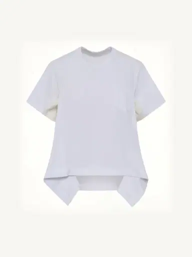 Sacai Light Weight Denim x Cotton Jersey T-shirt | Thumbnail 3 Sacai Light Weight Denim x Cotton Jersey T-shirt | Thumbnail 3