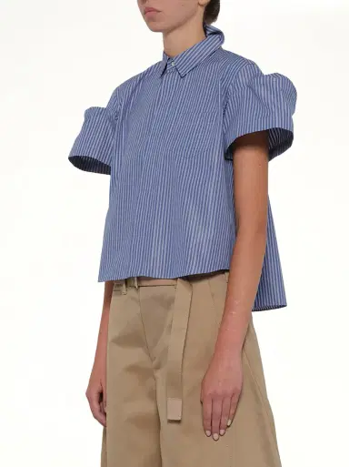 Sacai Poplin Stripe Shirt | Thumbnail 2
