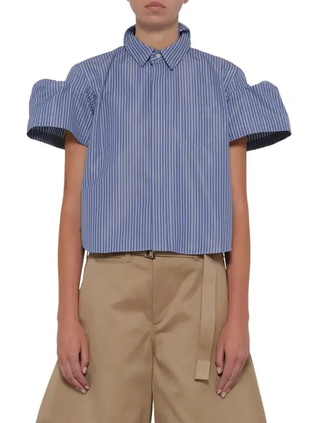 Poplin Stripe Shirt Poplin Stripe Shirt