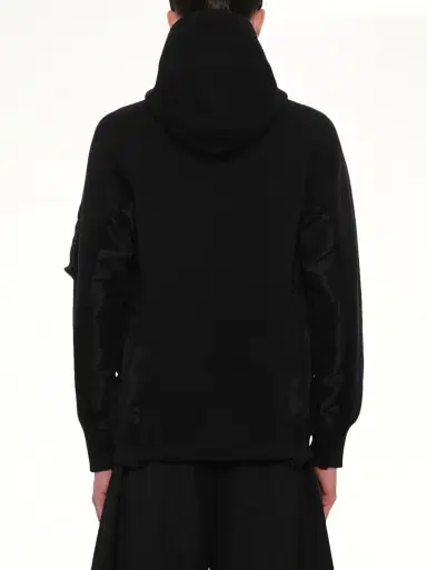Sacai Sponge Sweat x Nylon Twill Hoodie | Thumbnail 5