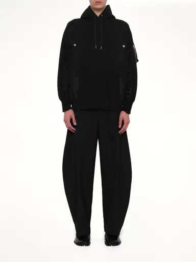 Sacai Sponge Sweat x Nylon Twill Hoodie | Thumbnail 7