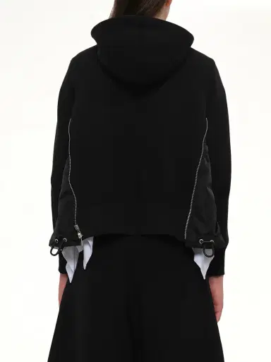 Sacai Sponge Sweat x Nylon Twill Hoodie | Thumbnail 5
