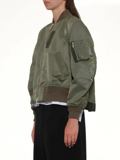 Sacai Nylon Twill Blouson | Thumbnail 2 Sacai Nylon Twill Blouson | Thumbnail 2