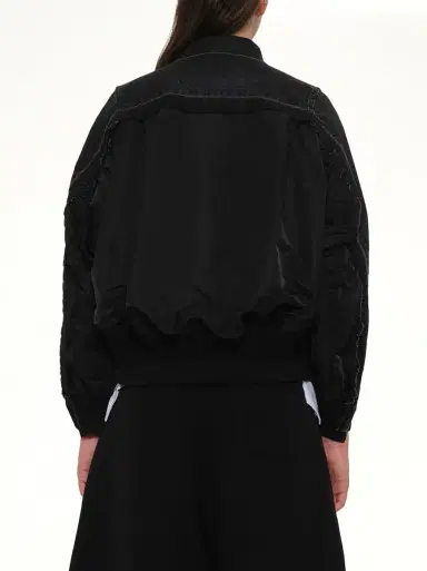Sacai Denim x Nylon Twill Jacket | Thumbnail 5 Sacai Denim x Nylon Twill Jacket | Thumbnail 5