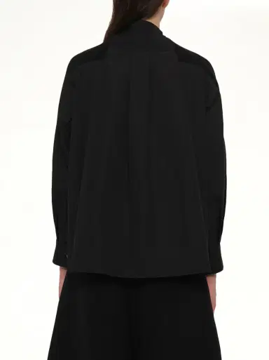 Sacai Cotton Knit x Poplin Cardigan | Thumbnail 5 Sacai Cotton Knit x Poplin Cardigan | Thumbnail 5