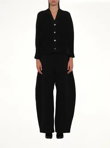 Sacai Cotton Knit x Poplin Cardigan | Thumbnail 7 Sacai Cotton Knit x Poplin Cardigan | Thumbnail 7