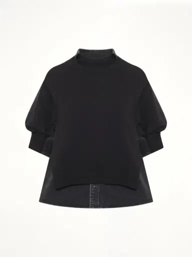 Sacai Denim x Knit Pullover | Thumbnail 3