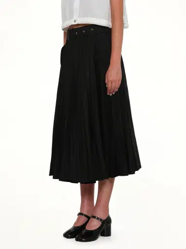 Sacai Cotton Gabardine Skirt | Thumbnail 2