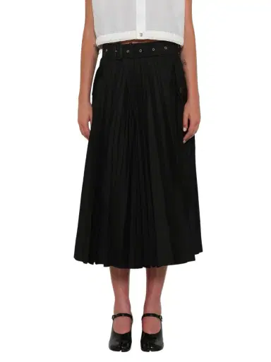 Sacai Cotton Gabardine Skirt | Thumbnail 1