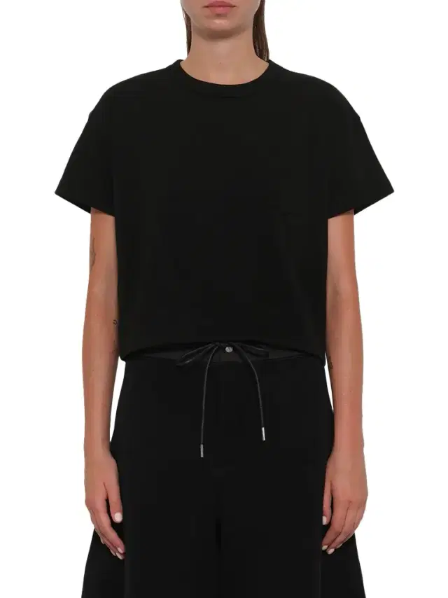 Sacai S Cotton Jersey T-shirt