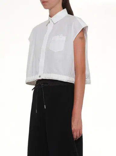 Sacai S Cotton Poplin Shirt | Thumbnail 2 Sacai S Cotton Poplin Shirt | Thumbnail 2