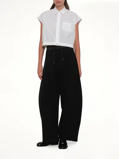 Sacai S Cotton Poplin Shirt | Thumbnail 4 Sacai S Cotton Poplin Shirt | Thumbnail 4