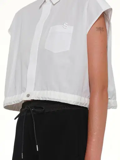 Sacai S Cotton Poplin Shirt | Thumbnail 6 Sacai S Cotton Poplin Shirt | Thumbnail 6