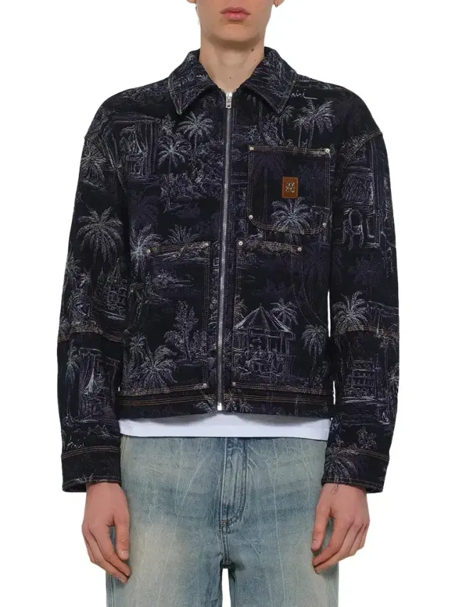 AMIRI Chateau Palms Jacquard Jacket